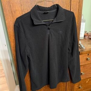 Vintage starter Black Quarter-Zip Pullover